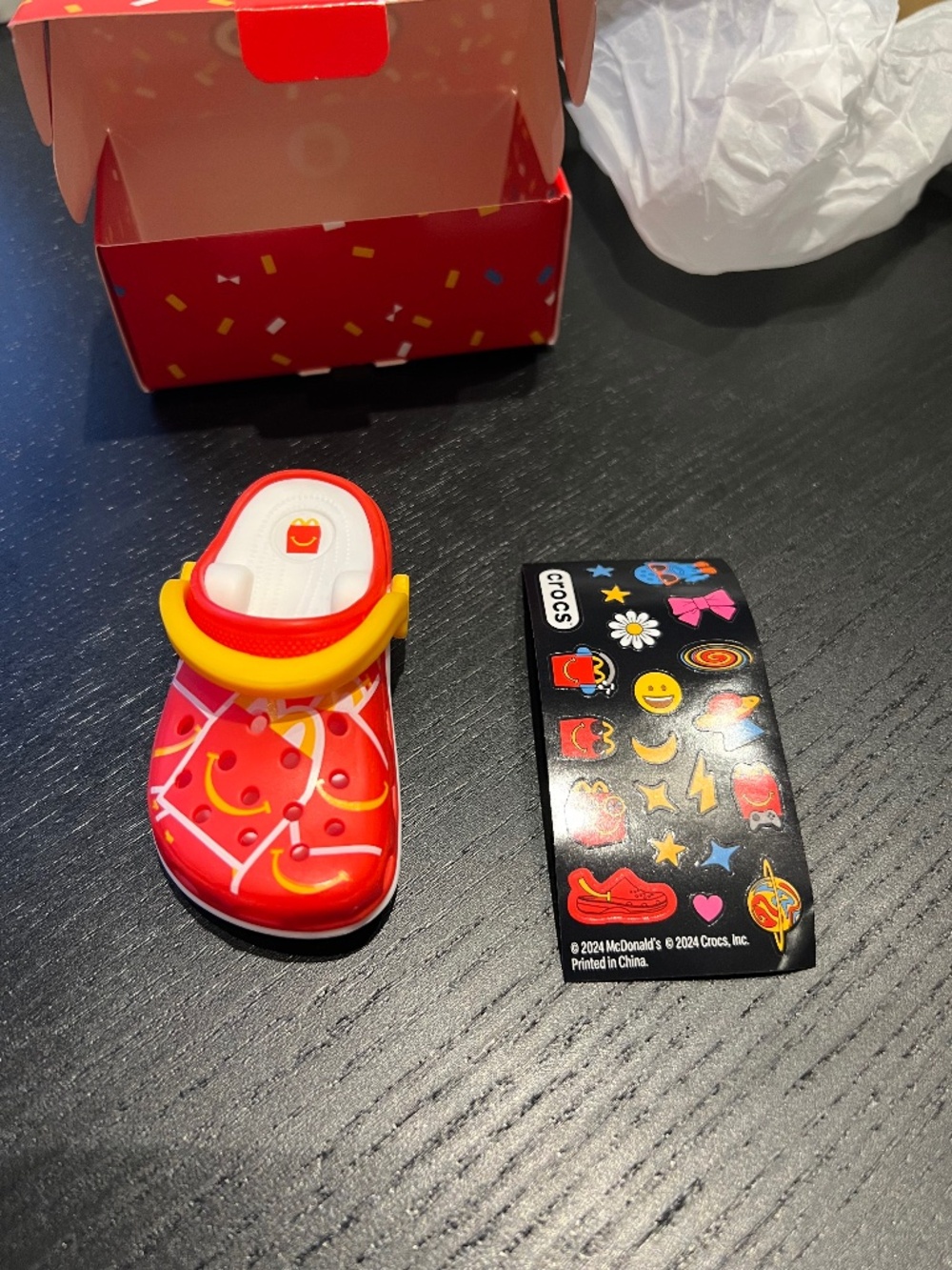 McDonalds x Crocs Key Chain/Charm
